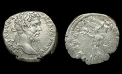 Septimius Severus, Denarius, Arabia Victory Reverse